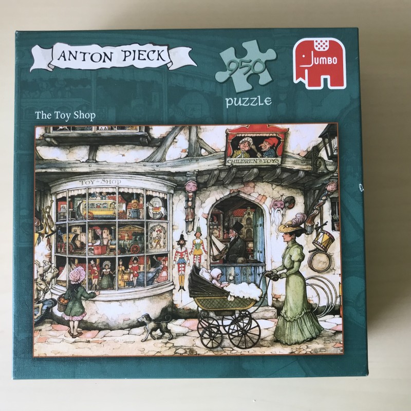 Anton Pieck : De speelgoedwinkel. 950 stukjes