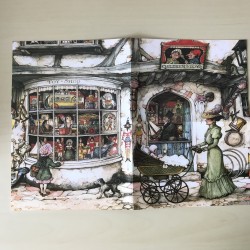 Anton Pieck : De speelgoedwinkel. 950 stukjes