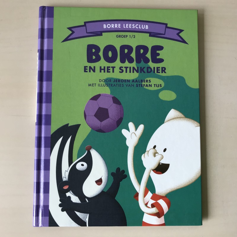De Gestreepte Boekjes - Groep 1/2 : Borre en het stinkdier