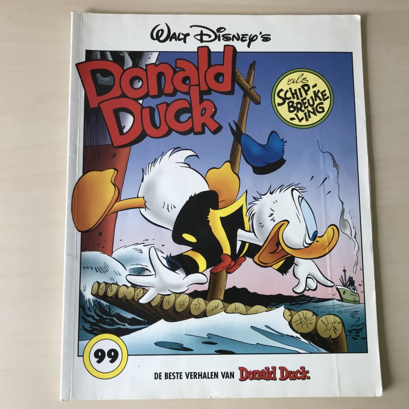 Donald Duck : Donald Duck als schipbreukeling. Deel 99