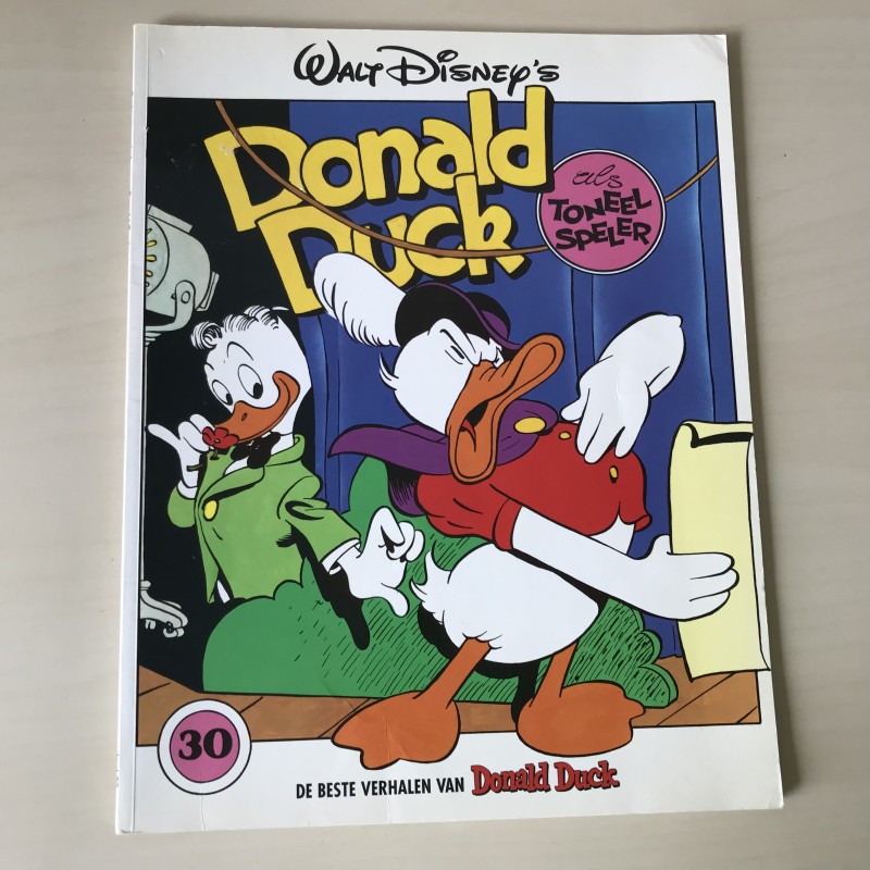 Donald Duck : Donald Duck als toneelspeler . Deel 30