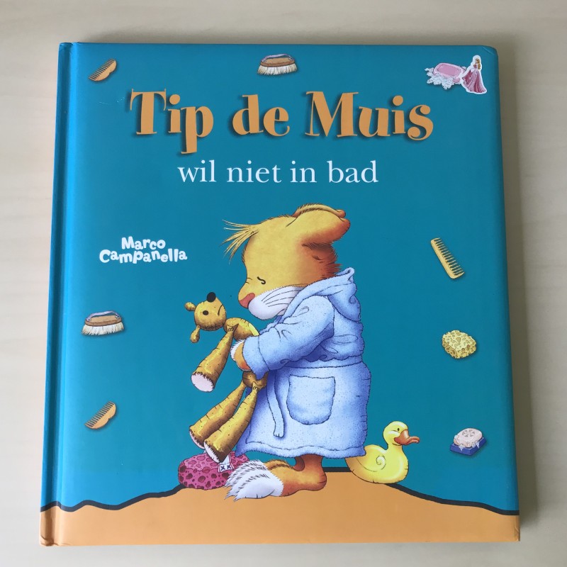 Tip de Muis : Tip de Muis wil niet in bad