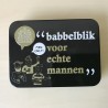 Babbelblik voor echte mannen. Nieuw