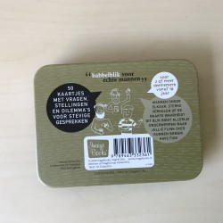 Babbelblik voor echte mannen. Nieuw