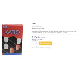 Karo. Nieuw