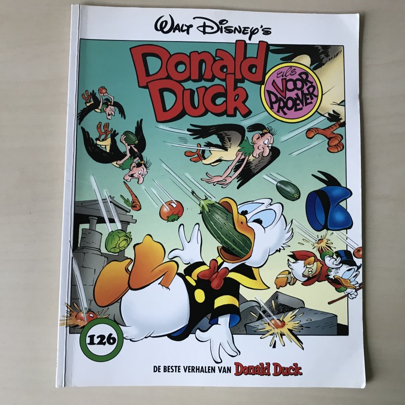 Donald Duck : Donald Duck als voorproever . Deel 126