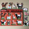 Puzzelplankje Knopjespuzzel : Melissa & Doug. Boerderij met dieren.Met geluid