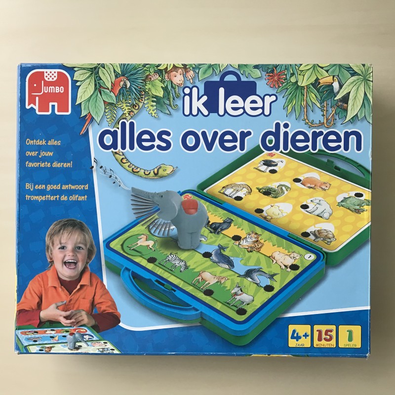 Ik leer alles over dieren.