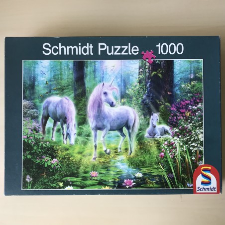 Eenhoorn. Idylle in het toverbos, puzzel 1000 stukjes.
