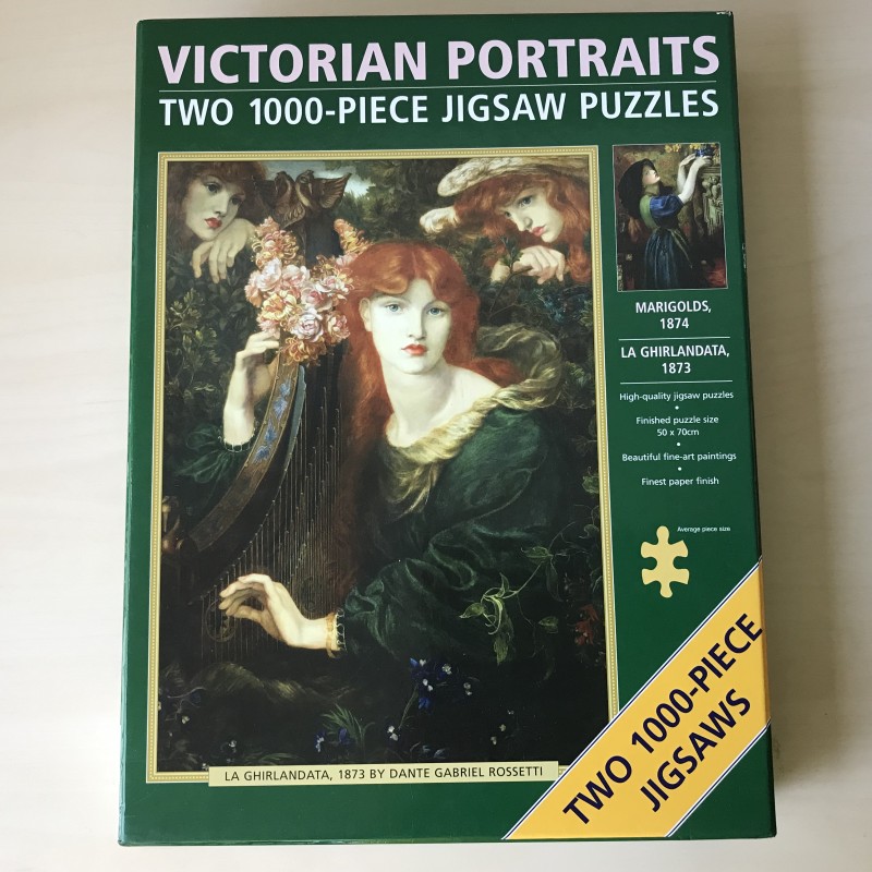 Victoriaanse portretten. 2 x 1000 stukjes