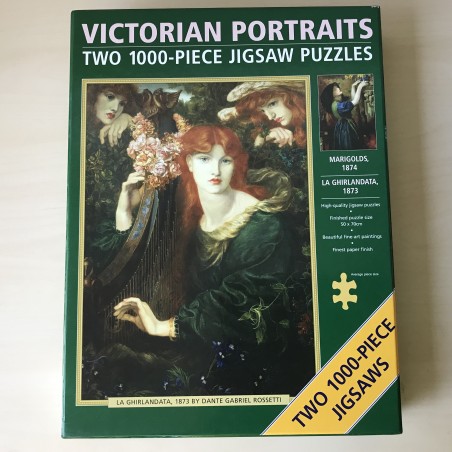 Victoriaanse portretten. 2 x 1000 stukjes