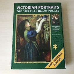 Victoriaanse portretten. 2 x 1000 stukjes