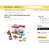 Fisher Price : Pizzeria en 3 figuren.