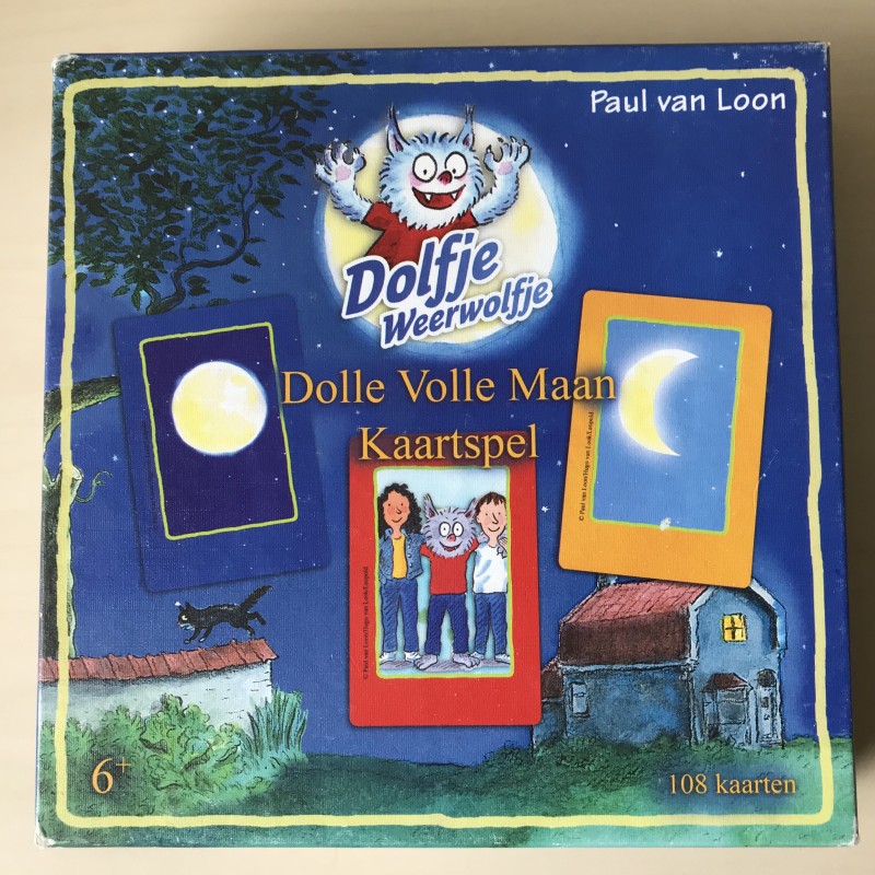 Dolfje Weerwolfje : Dolle volle maan kaartspel