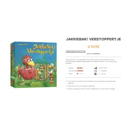 999 Games : Jakkibak! Verstoppertje.