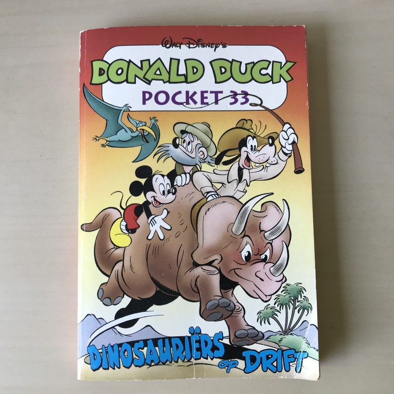 Donald Duck Pocket : Dinosauriërs op drift. nummer 33
