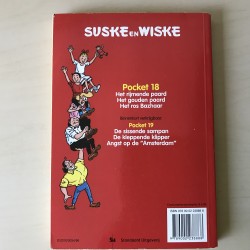 Suske en Wiske : Het rijmende paard, het gouden paard, het ros Bazhaar. Pocket 18.