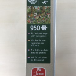 -1 stukje: David de Kabouter. Met de kabouters bij de bosrand . 950 stukjes.