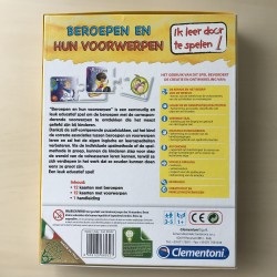 Ik leer door te spelen: Beroepen en hun voorwerpen.