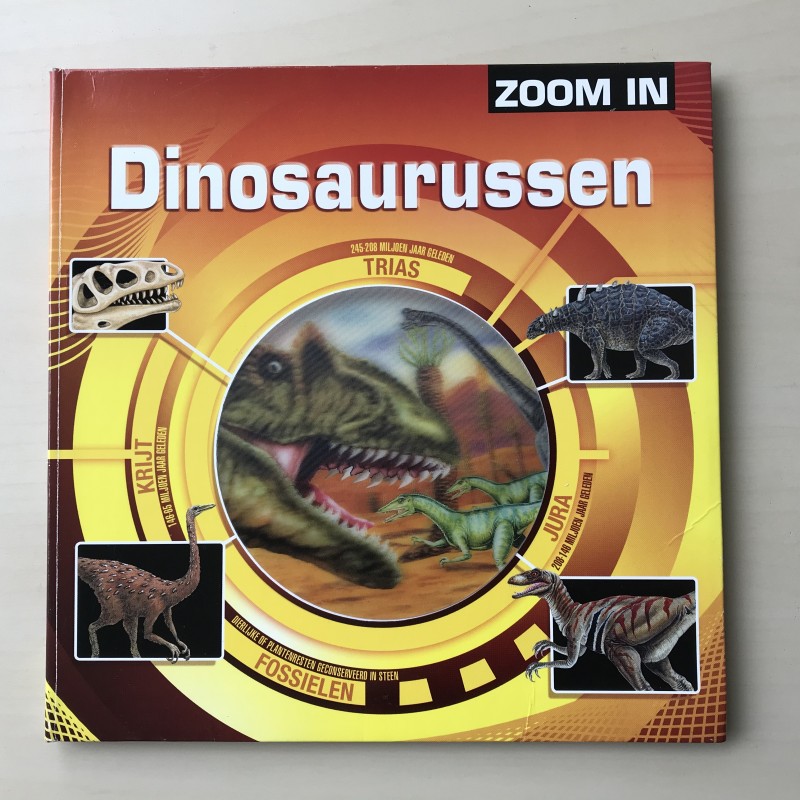 Dinosaurussen met 3D afbeelding