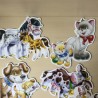 Baby puzzel : 4 puzzels. Extra grote stukken.