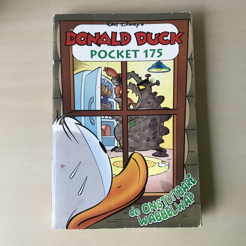 Donald Duck Pocket : De onstuitbare wabbelwap, nummer 175.