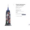 3D puzzel: Spider-Man op Empire State building. 216 stukjes.