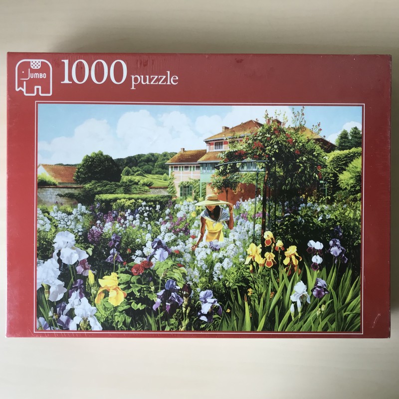 Bloemenfantasie.Nieuw. 1000 stukjes