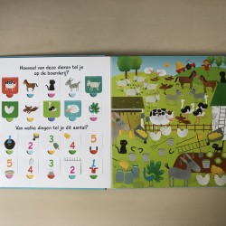 100 fantastische flapjes. Tellen. Zie 4de foto