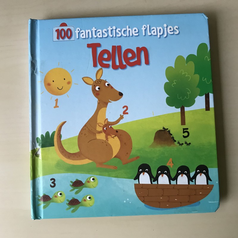 100 fantastische flapjes. Tellen. Zie 4de foto