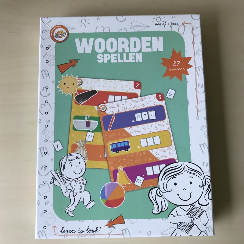 Woorden spellen. Lijkt ongebruikt