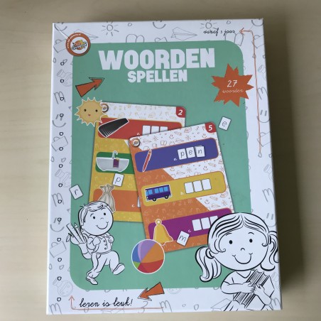 Woorden spellen. Lijkt ongebruikt