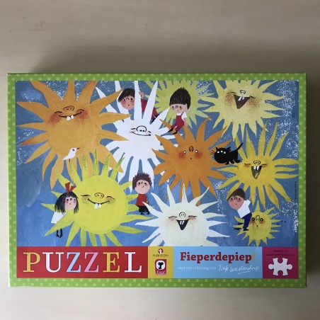 Fieperdepiep puzzel :  35 stukjes