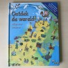 Flapjesboek. Ontdek de wereld. Atlas voor kinderen. -wereldkaart