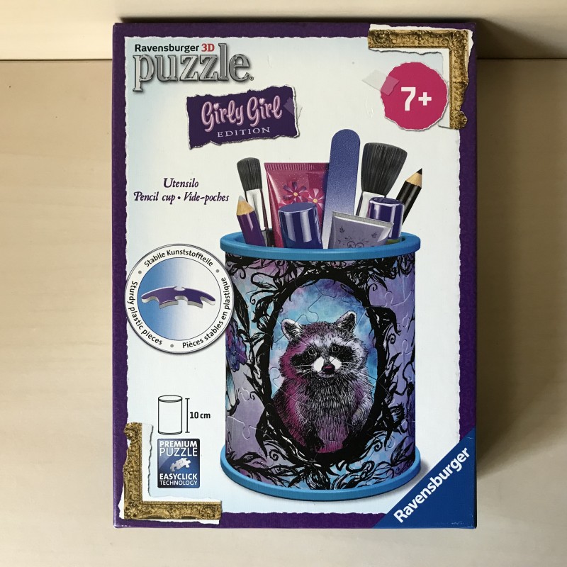 3D puzzel Penhouder.  54 stukjes.