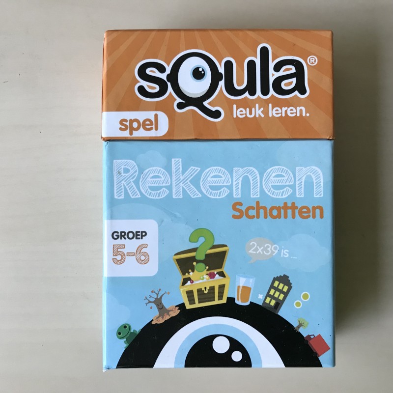 Squla leuk leren: Rekenen schatten groep 5-6