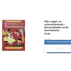 Mijn vragen- en antwoordenboek : beroemdheden uit de geschiedenis. Flapjesboek