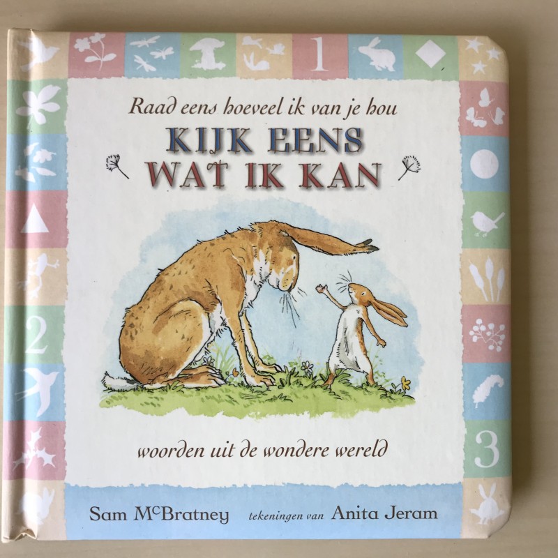 Raad eens hoeveel ik van je hou: kijk eens wat ik kan
