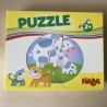 Haba boerderij puzzels 6 x 2 stukjes