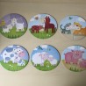 Haba boerderij puzzels 6 x 2 stukjes
