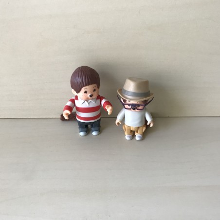 2 monchhichi poppetjes. Ongeveer 7 cm