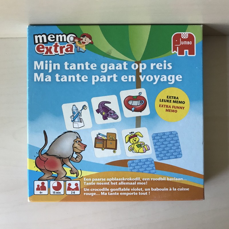 Memo extra : Mijn tante gaat op reis.