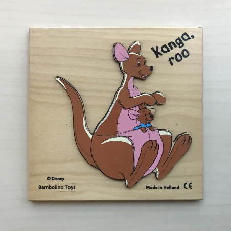 Puzzelplankje Knopjespuzzel : Kanga roo