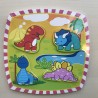 Puzzelplankje Knopjespuzzel : Nieuw. Dino’s dinosaurussen.