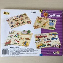 Puzzelplankje Knopjespuzzel : Nieuw.  Boerderij.  Eichhorn