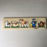 Puzzelplankje Knopjespuzzel : Boerderijdieren. Simplex.
