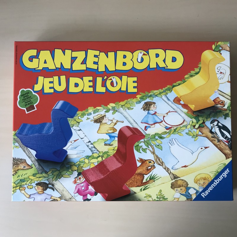 Ganzenbord. Groot formaat