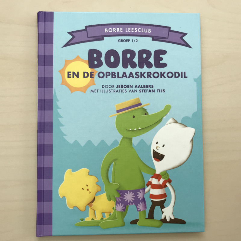 De Gestreepte Boekjes - Groep 1/2 : Borre en de opblaaskrokodil