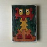 Houten uil. Puzzel.
