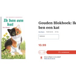 Gouden blokboekje: Ik ben een kat.